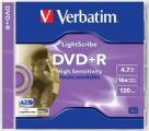 Verbatim DVD+R 16x Lightscribe